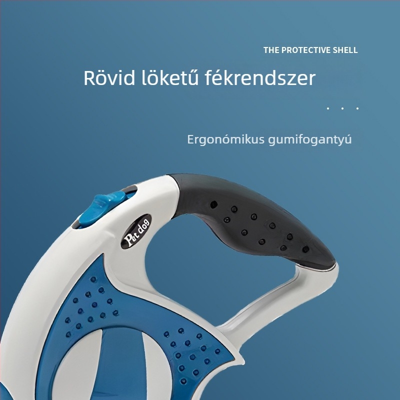 Készleten lévő kisállat kutyapóráz, automatikus behúzható kutyapóráz, kutyalánc közepes és nagy kutyáknak, elveszett kutyapóráz