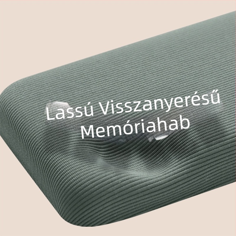Csíkos szilikon csukló egérpad memóriahabos billentyűzet kéztámasz csuklótámasz egérpad puha és kényelmes irodai egyszerű