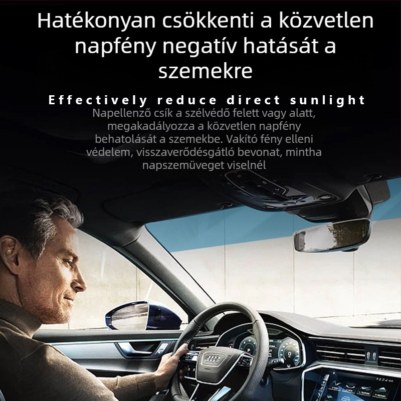 Első napellenző fólia, Fényvisszaverő szigetelő fólia, Dekoratív csík, Napellenző, Félpótkocsi szélvédő, Teherautó napvédő fólia