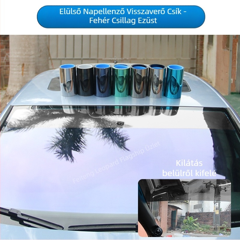 Első napellenző fólia, Fényvisszaverő szigetelő fólia, Dekoratív csík, Napellenző, Félpótkocsi szélvédő, Teherautó napvédő fólia