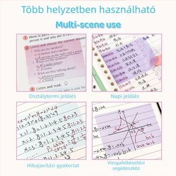 Átlátszó gyöngyházfényű kihúzható Post-it jegyzetek Morandi index matrica diákjegyzetek matrica matrica matrica matrica matrica matrica matrica