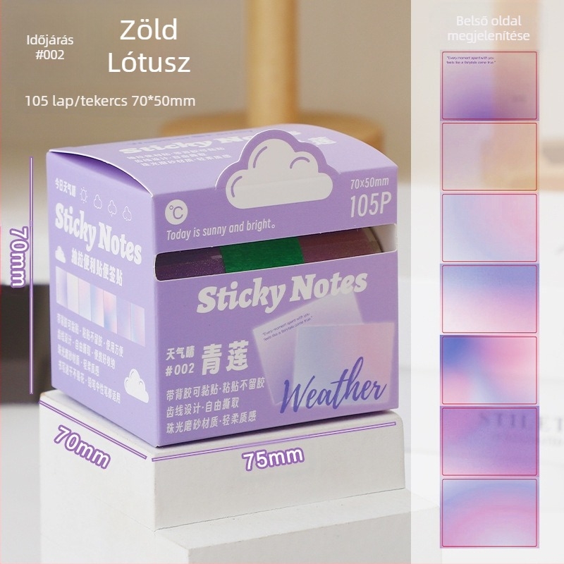 Átlátszó gyöngyházfényű kihúzható Post-it jegyzetek Morandi index matrica diákjegyzetek matrica matrica matrica matrica matrica matrica matrica