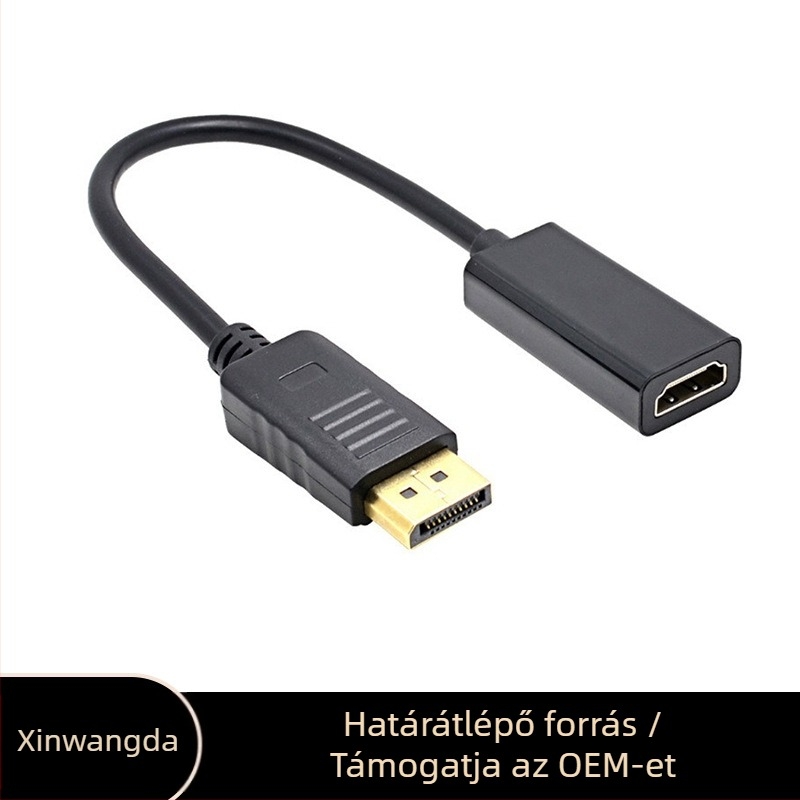 Gyártói jóváhagyással rendelkező Mini Dp Displayport - VGA + HDTV + DVI átalakító kábel Thunderbolt 2 többcsatlakozós