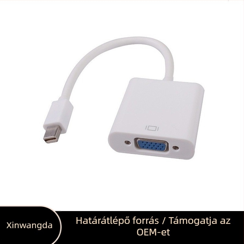 Gyártói jóváhagyással rendelkező Mini Dp Displayport - VGA + HDTV + DVI átalakító kábel Thunderbolt 2 többcsatlakozós