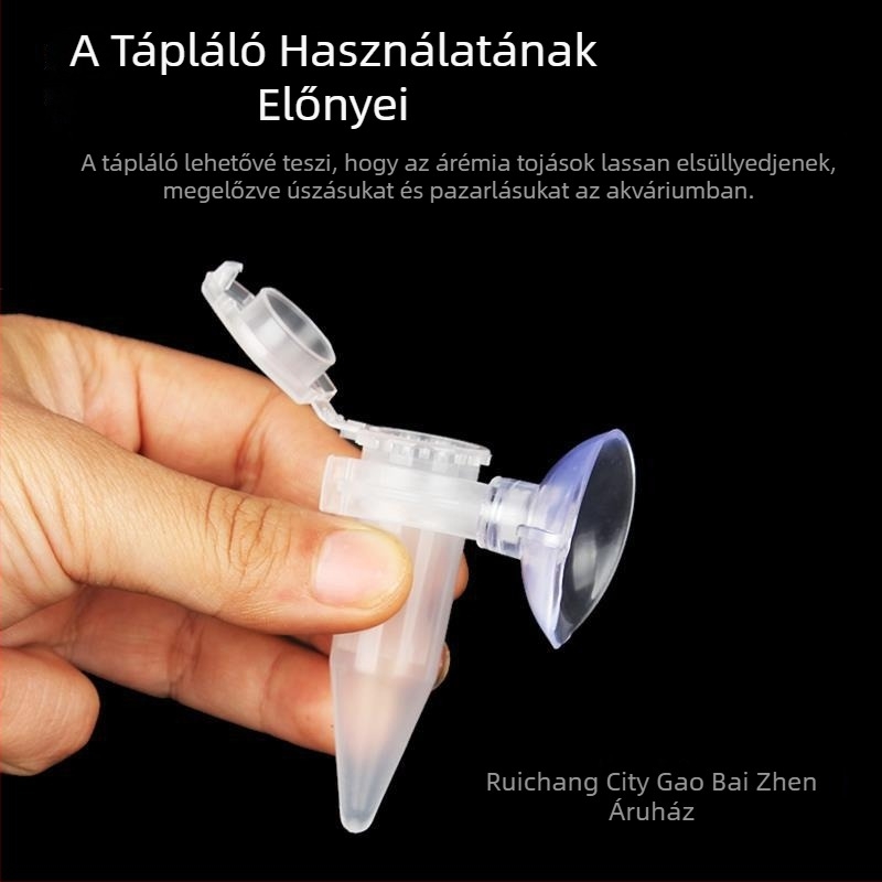 Újévi garnélarák-etető gyűrűs héjas tojásetető automata etető kis halak díszhalak etetése