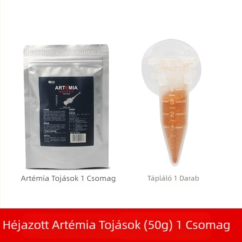 Újévi garnélarák-etető gyűrűs héjas tojásetető automata etető kis halak díszhalak etetése