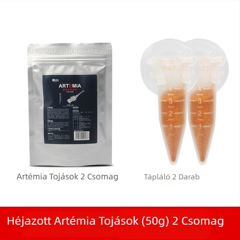 Újévi garnélarák-etető gyűrűs héjas tojásetető automata etető kis halak díszhalak etetése