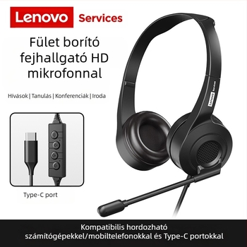 Lenovo fejhallgató telefon fejhallgató konferencia iroda online angol számítógép fejhallgató telefon ügyfélszolgálat akció nagykereskedelem