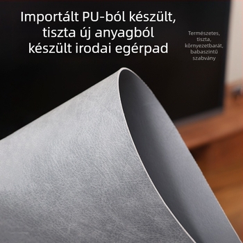 PU bőr egérpad, foltálló, extra nagy, retró marhabőr mintás irodai számítógép asztali pad, vízálló és foltálló, kis tételben, nagykereskedelem