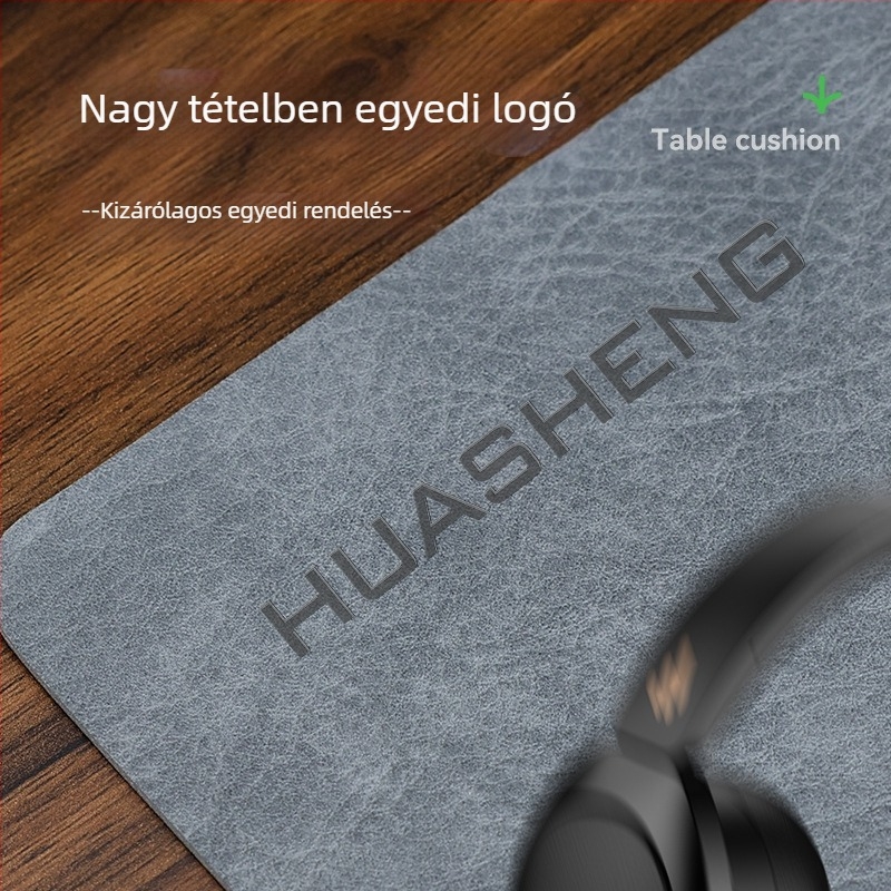 PU bőr egérpad, foltálló, extra nagy, retró marhabőr mintás irodai számítógép asztali pad, vízálló és foltálló, kis tételben, nagykereskedelem