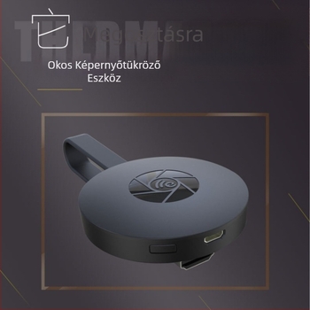 Apple és Android telefonokhoz alkalmas Wifi képernyőprojektor M2M4HDMI Anycast Push Treasure nagyfelbontású képernyővetítő