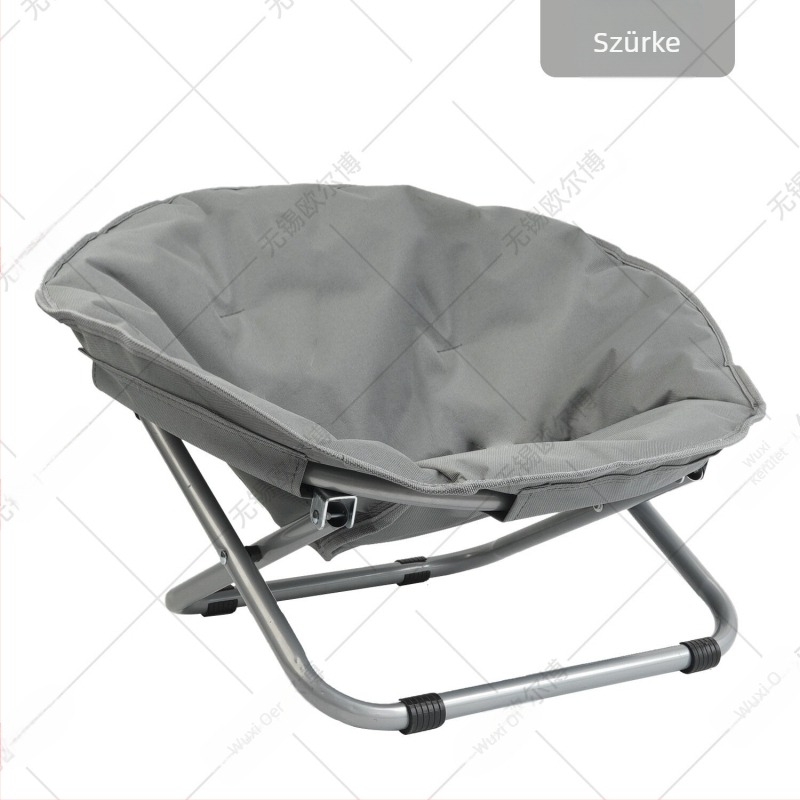 Összecsukható kisállat fekhely, hordozható, kerek, megemelt macskafekhely, vízálló kiskutya fekhely, hold alakú kisállat fekhely