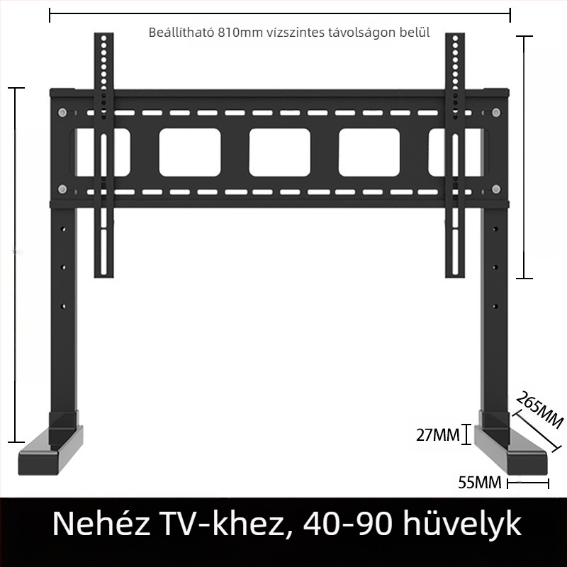 TV talp 17/32/43 ütésmentes asztali magasító konzol asztali számítógép-monitor univerzális akasztó