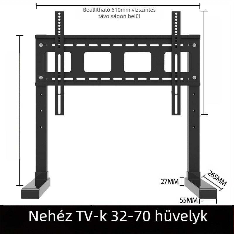 TV talp 17/32/43 ütésmentes asztali magasító konzol asztali számítógép-monitor univerzális akasztó