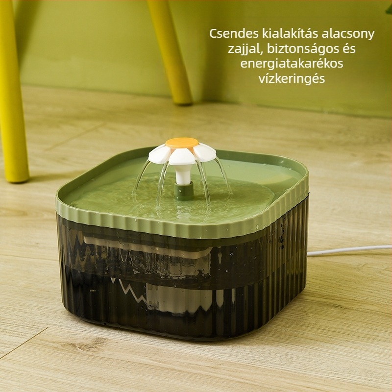 Xiaohua macska intelligens vízadagoló folyóvíz dugaszolható háziállat vezetékes automatikus keringető vízadagoló kutya vízadagoló