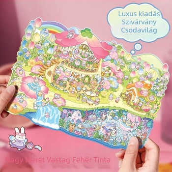 Nagy méret! Új 4.0-ás nagyméretű, nagy nehézségű mikrojelenet-gyűjtemény. Ez a saját kezűleg játszható lányka.