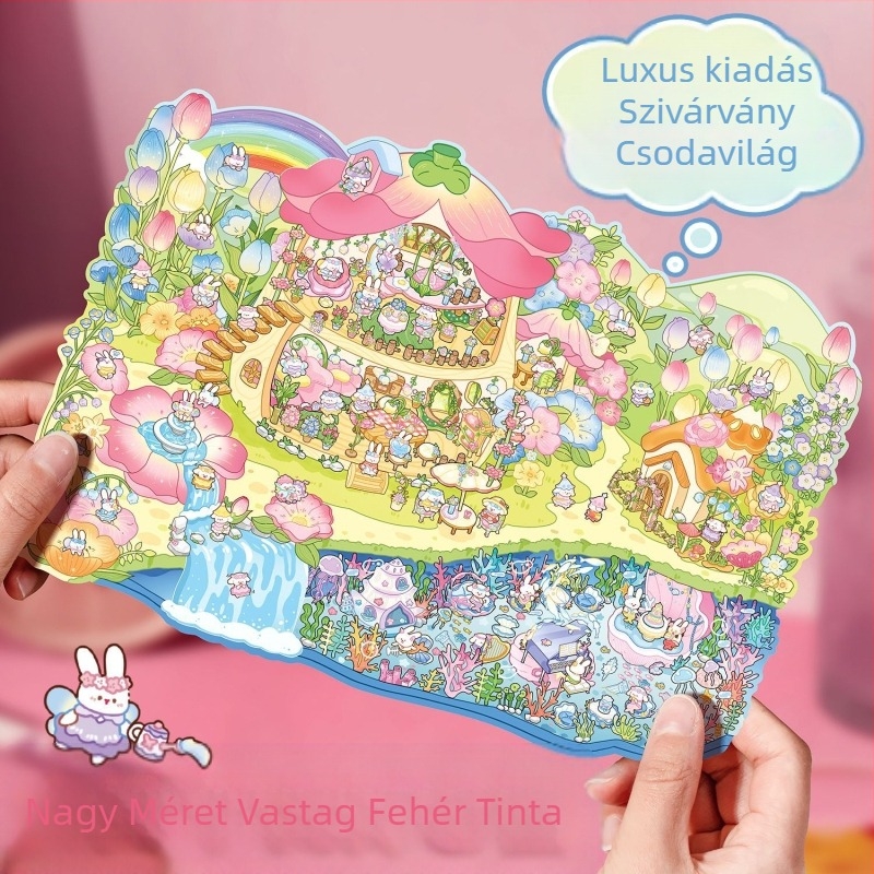 Nagy méret! Új 4.0-ás nagyméretű, nagy nehézségű mikrojelenet-gyűjtemény. Ez a saját kezűleg játszható lányka.