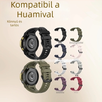 Yuewo Amazfit T-Rex 2-höz alkalmas, hivatalos, ugyanazon gumiszíjjal, Huami Rex 2 szíjjal, eladó