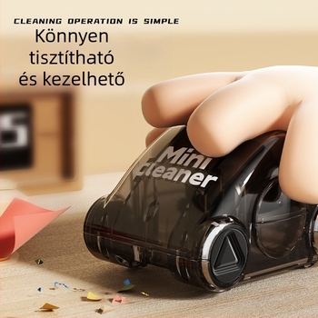 Mini asztali tisztítóautó, szórakoztató diákpapír, ceruzaradír, porgyűjtő, dekompressziós játékautó, kézi modell
