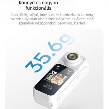 2.7K WIFI támogatással mobiltelefon APP valós idejű visszajátszási nézet függő nyakkamera DV kültéri sportkamera S70