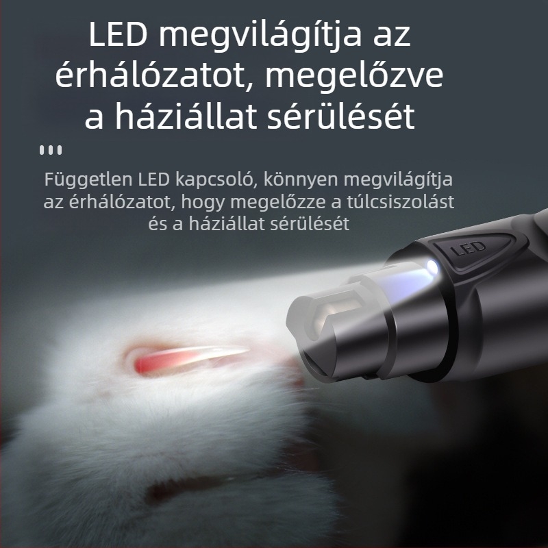 Kutya körömcsiszoló elektromos kisállat körömcsiszoló töltés macska körömvágó macskáknak Teddy arany szőrű körömcsiszoló némítás