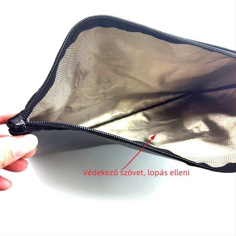 Tűzálló és vízálló védő pénzeszsák irodába és otthonra, értékes fém nyugták biztonsági tárolására, szerződéses információk dokumentumtáskája