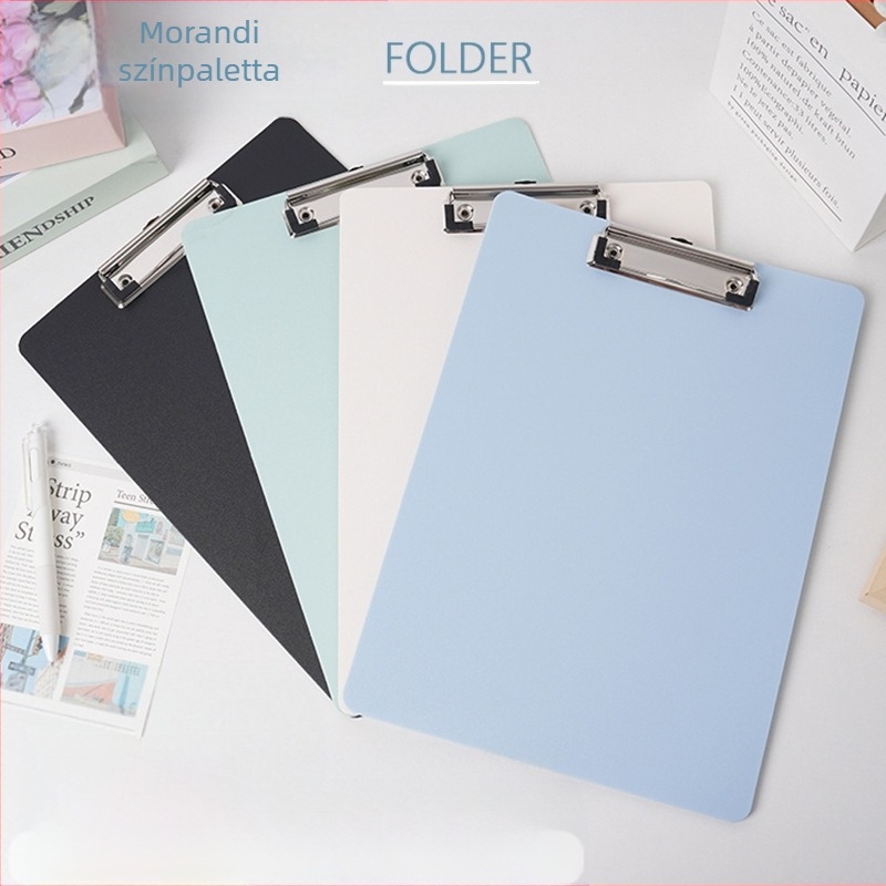 A4-es mappa tábla mappa adatok többfunkciós megbeszélés könyvtömb írószer irodaszerek diákoknak vizsgadolgozatokkal