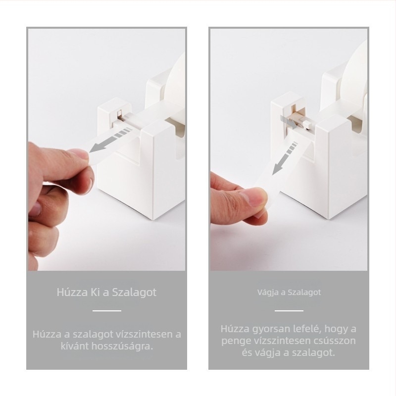 Ragasztószalagos ülés Nagy színértékű általános iskolás tanulók ragasztószalag-vágója Kreatív egyszerű ragasztószalag-gép Ragasztóasztal Ragasztószalagos ülés