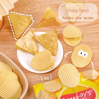Aranyos kreatív burgonyachips klip alakú záró klip háztartási konyhai ételek frissen tartó nedvességálló záró klip élelmiszerzacskó klip