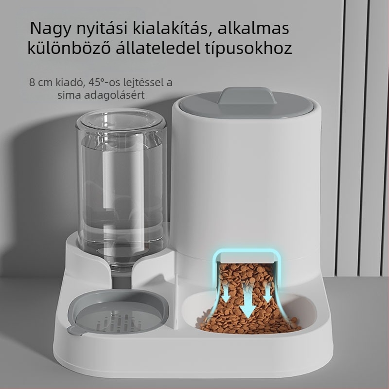 Macskatál, Kutyatál, Macskaeledel-tál, Dupla tál, Automata ivóvíztál, Rizstál, Vizestál, Integrált automata etető, Háziállat-kellékek