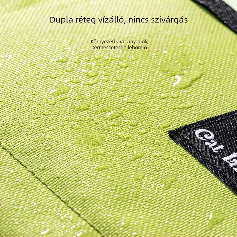 Hordozható macskaalom doboz, összecsukható, eldobható alom doboz, macska WC, utazótáska, alomdoboz, macska kellékek