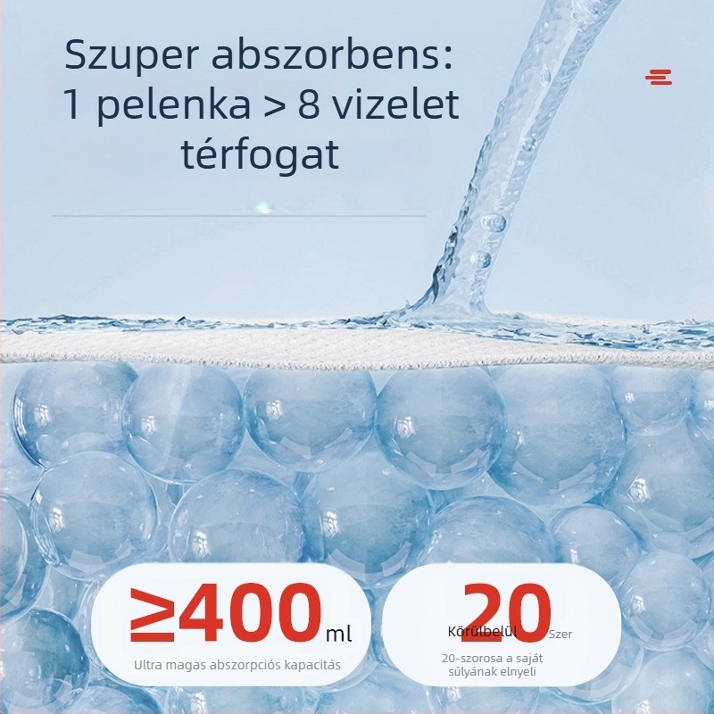 Eldobható fiziológiás pelenkák szukának kanoknak, kényelmesek és lélegzőek, szivárgásmentesek, könnyen felszívódnak és nem fordított ozmózisosak, beltéri és kültéri használatra.