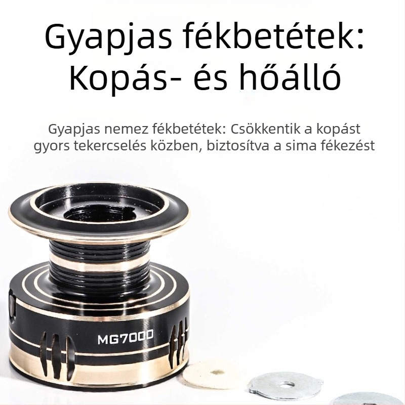 Teljesen fémből készült horgász orsó horgász orsó dobóbot horgászkerék forgó kerék horgászkerék tengeri pole kerék távirányítós dobókerék horgászfelszerelés nagykereskedelem