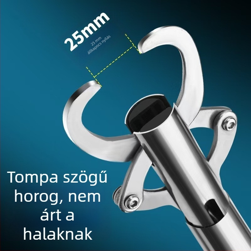 Új, kibővített rozsdamentes acél halszabályozó eszköz óriási tárgyak irányításához Luya csipesz halszabályozó csipesz ultrakönnyű, megerősített édesvízi