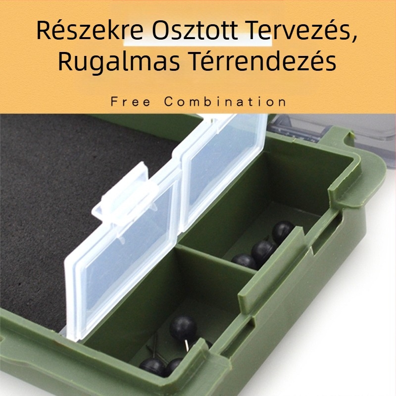 Határokon átnyúló európai stílusú hordozható, nagy teljesítményű lóhorgász csoportos tároló doboz, európai pontyhorgász csoportos kiegészítők, horgászfelszerelés-tároló doboz nagykereskedelem