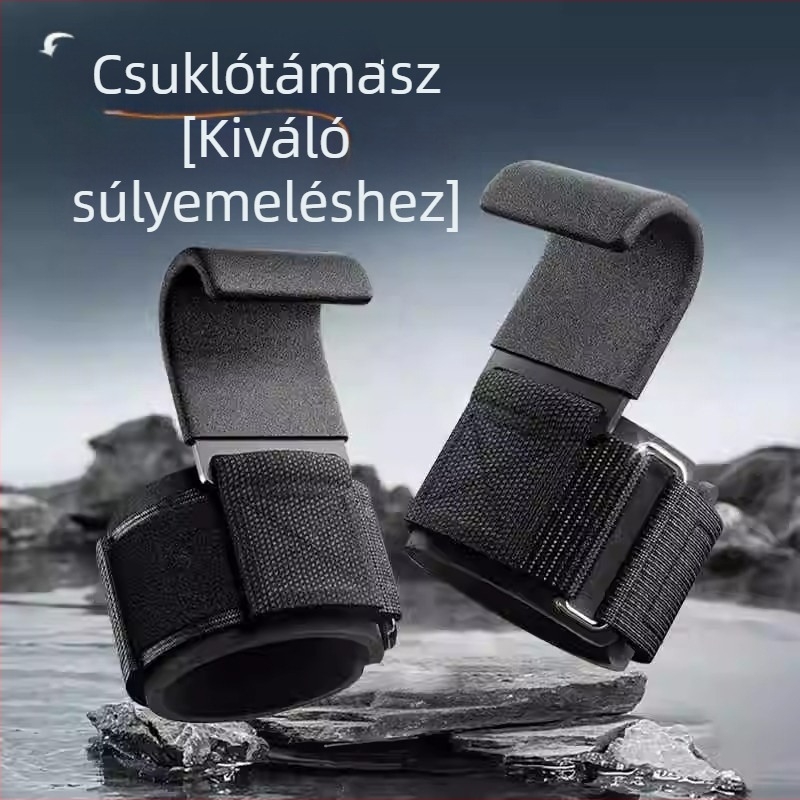 húzódzkodáshoz horog fitnesz guggolás súlyemelés csuklópántos horog vízszintes rúd sportfelszerelés csökkentés erőnléti edzés kéz nélküli