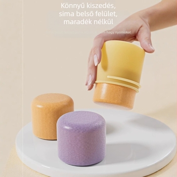 Szilikon eldobható szósztartó, étrend-kiegészítő doboz, bébiétel-tároló, gőzölőforma, étrend-kiegészítő tál, hordozható mártogatós