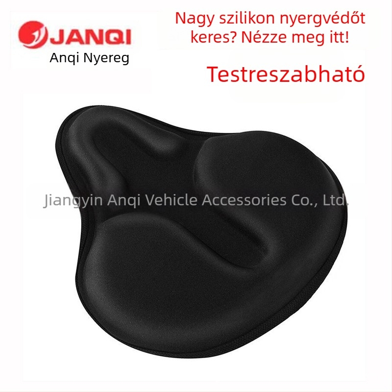 Kerékpár párnahuzat vastagított szilikon puha párna hegyi kerékpár puha üléshuzat kerékpárülés felszerelés határokon átnyúló