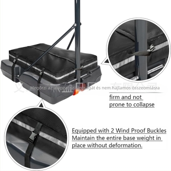 Határokon átnyúló hordozható kosárlabda keret súlyzsák nehéz talpú kosárlabda állvány alaptáska súly homokzsák táska