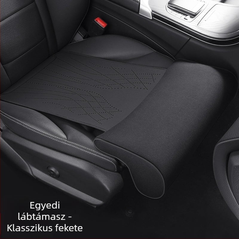 Új autósülés-párna memóriahabos lábtartó velúr üléspárna lábtartó integrált fő vezetőülés és utasülés meghosszabbított párnája