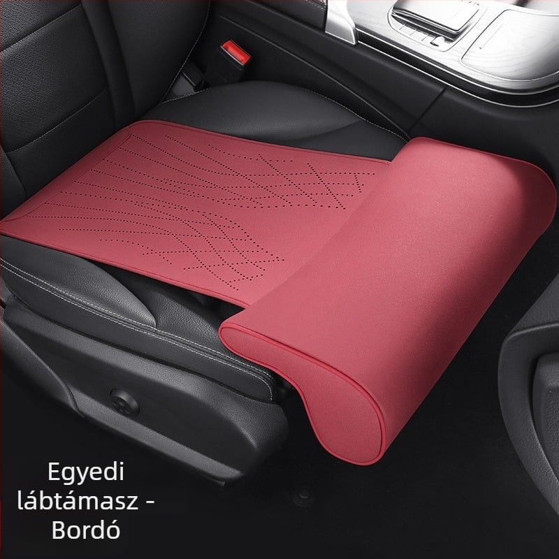 Új autósülés-párna memóriahabos lábtartó velúr üléspárna lábtartó integrált fő vezetőülés és utasülés meghosszabbított párnája
