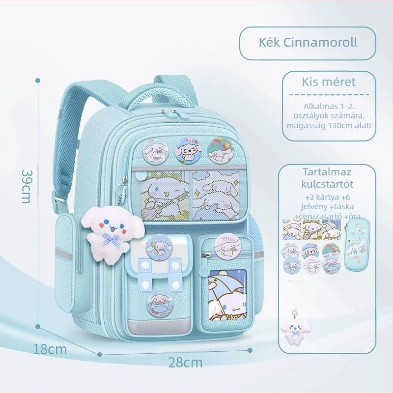 Iskolatáskák általános iskolás lányoknak, nagy kapacitású és foltálló gyerekiskolatáskák, 6-12 éves fiúknak való tehercsökkentő hátizsákok 1-6. osztályos általános iskolásoknak