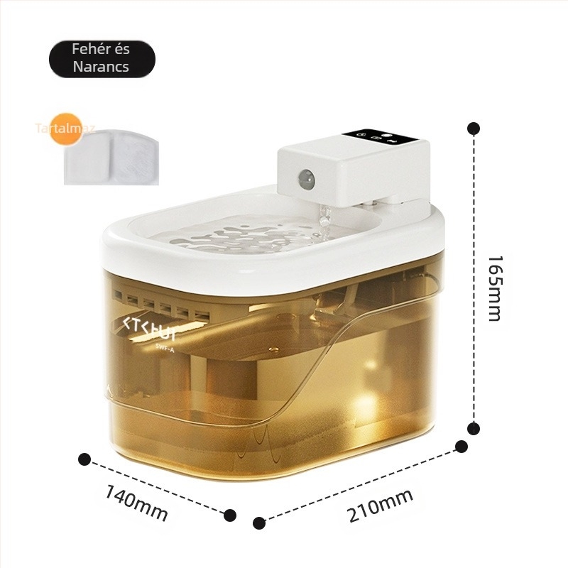 Amazon Explosions macska vízadagoló dömping kisállat automata vízadagoló kihúzott intelligens kutya vízadagoló