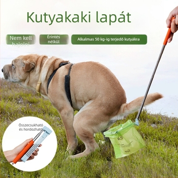 Kültéri kutyakaki-szedő, Behúzható kutyakaki-szedő, Kisállat-kaki-szedő, Kutyakaki-szedő, Kültéri kutyakaki-zsák