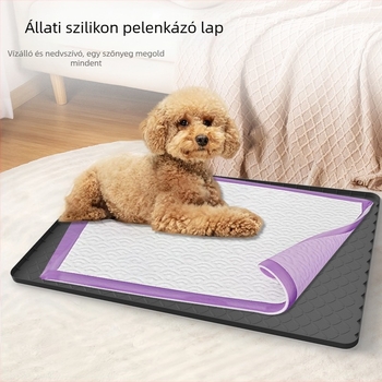 Szilikon kisállat pisipárnák, kutya pisipárnák, macska- és kutyapelenkák nyúlnak, macskaalom párnák, szilikon összecsukható kaki pisipárnák nagykereskedelemben