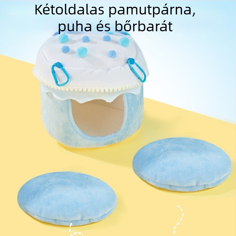 Yee papagáj torta madárfészek pamut téli tigrisbőr bazsarózsa xuanfeng meleg alvófészek függőágy függő madárfészek speciális kellékek