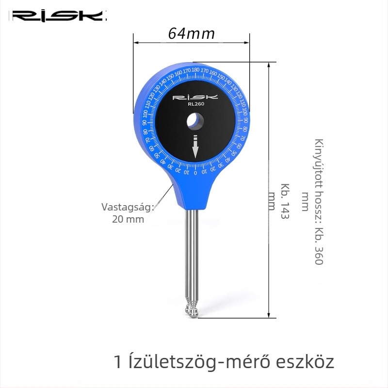 RISK Országúti kerékpár felszerelés Léghajó Térdízületi szögmérő eszköz Testtartás szögmérő