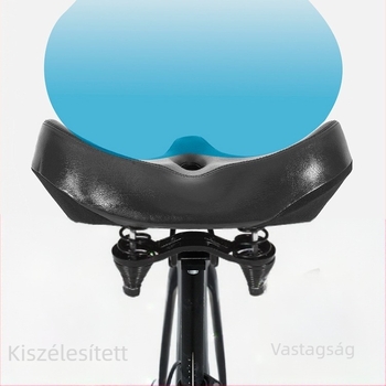 Xingbaike kerékpár nyereg elektromos kerékpár nyereg nagyított és szélesített kényelmes kerékpár üléspárna kényelmes üreges lengéscsillapítás