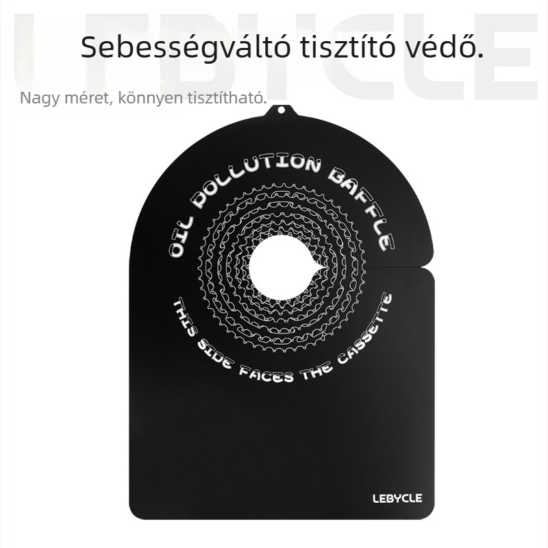Le Baike tárcsa lerakódásgátló tábla hegyi kerékpár lánc lendkerék tisztítás olajvédelem fék terelőlap