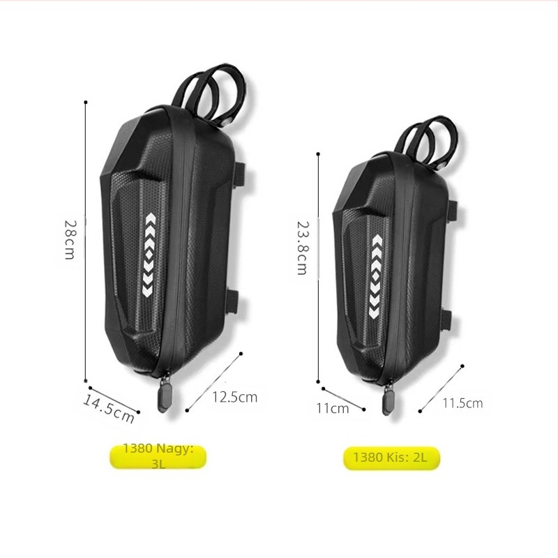 Raktáron alkalmazható elektromos roller kerékpár egyensúly autó EVA vezető autó fejtáska vízálló vezető autó első táska